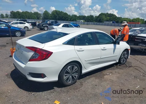 2017 Honda Civic Ex-L z USA, uszkodzony, nr VIN 19XFC1F72HE020569